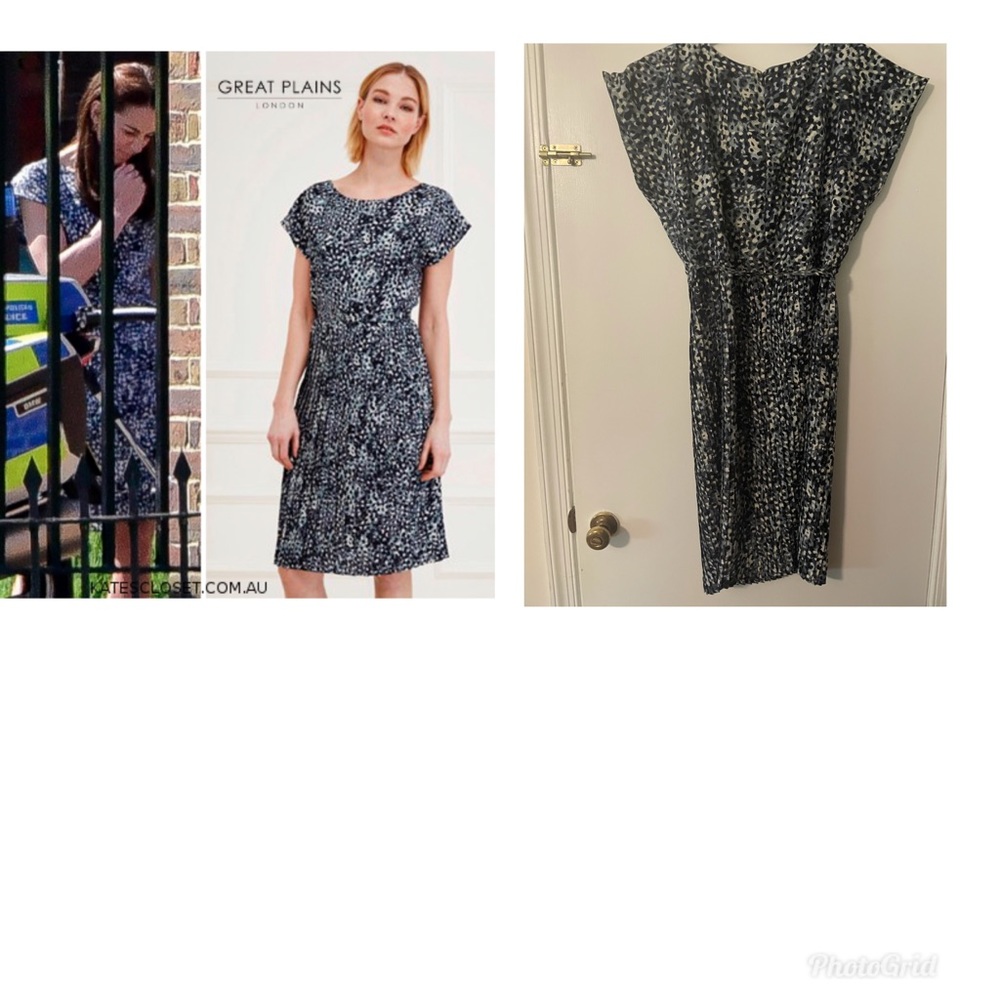 VVHTF Great Plains Dot Dress ASO Kate Middleton